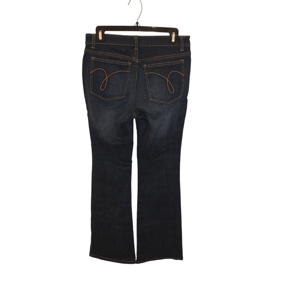 Vtg. AJ Women's Sz 6 Dark Wash Bootcut Jeans Denim Mid-rise Soft Girlfriend - Picture 2 of 7